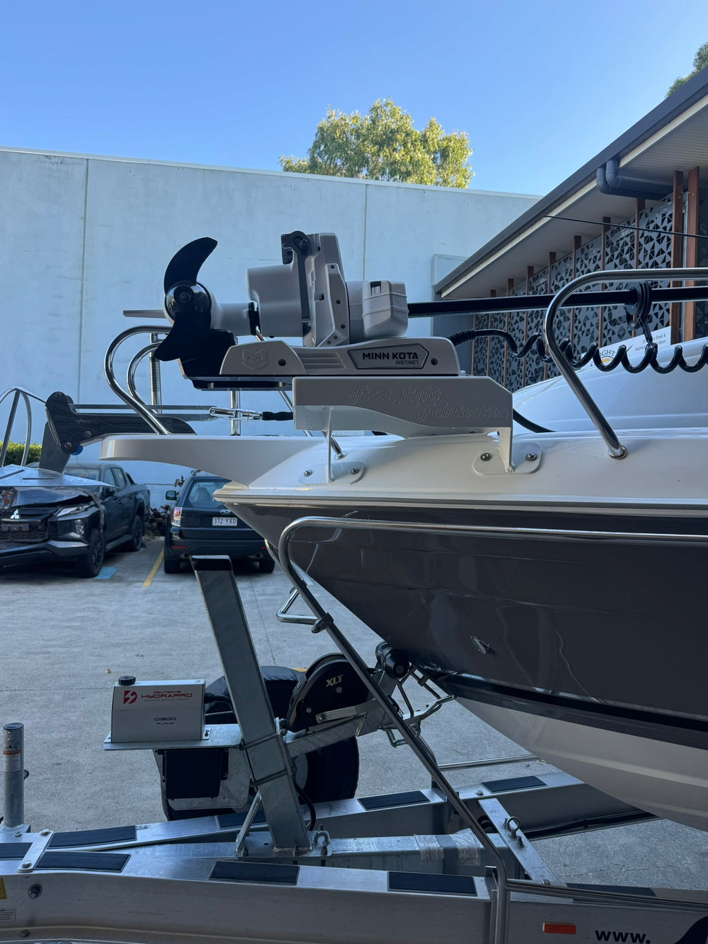 Cruise Craft Explorer 720 HT Trolling Motor Mount image 2