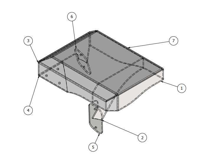 Cruise Craft Explorer 720 HT Trolling Motor Mount image 3