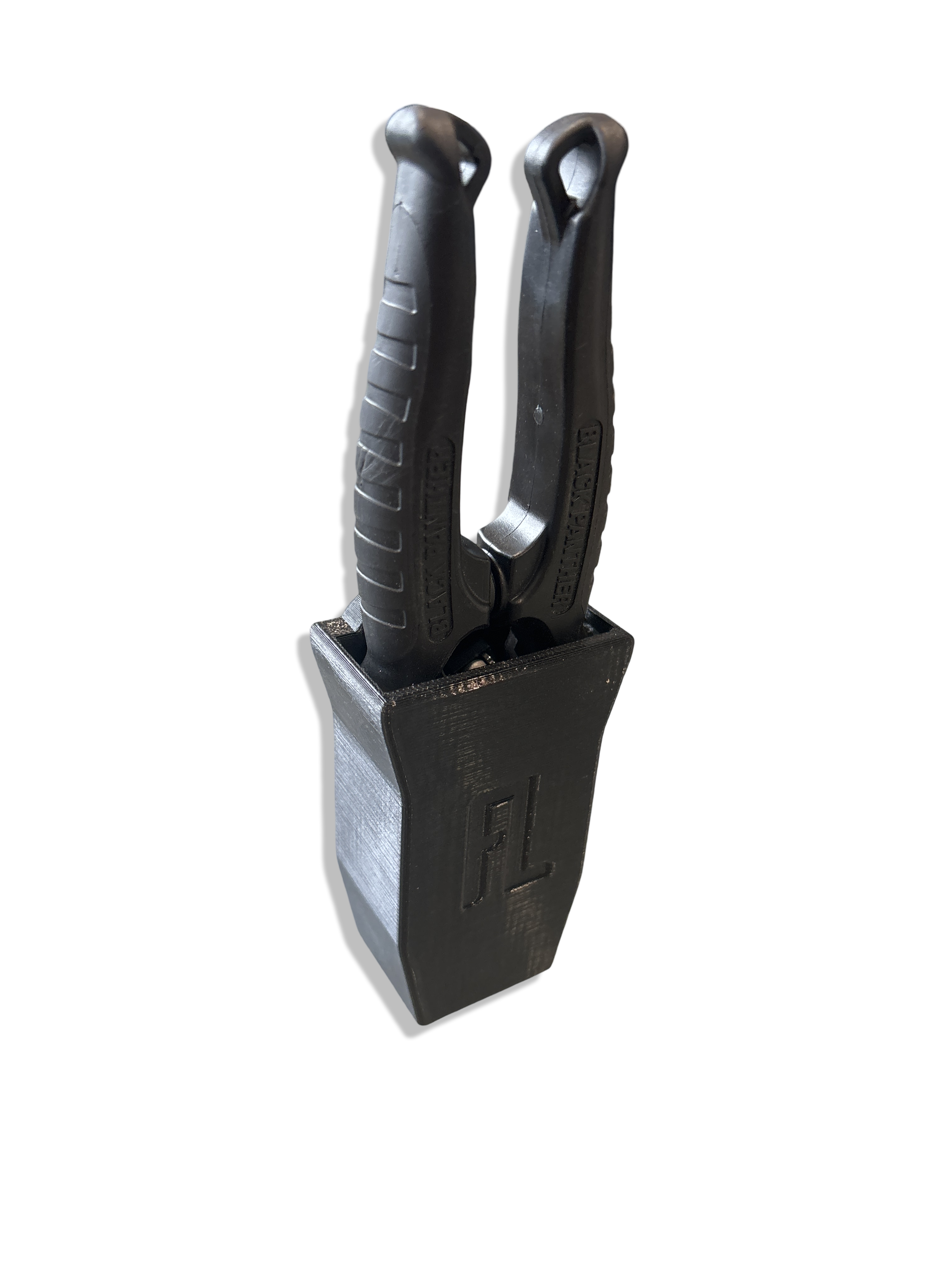 Push Lock Black Panther Snips Holder image 0