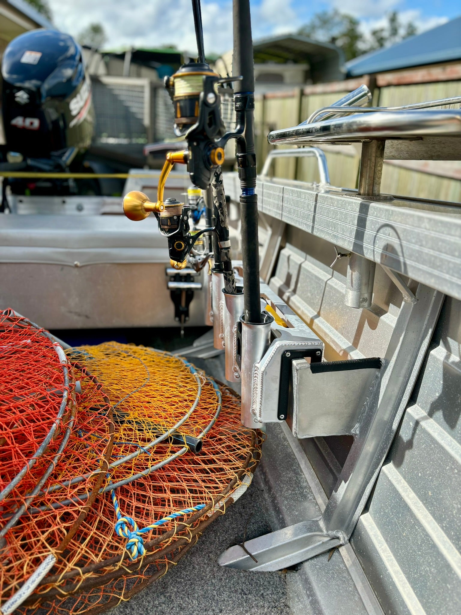 Aluminium Coaming Rack Rod Holder image 13