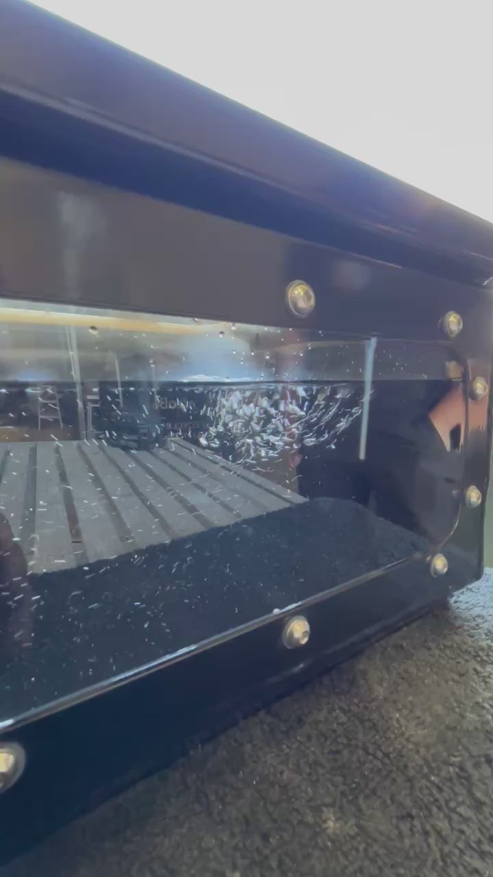 Aluminium Bait Board and Live Bait Tank - 600mm